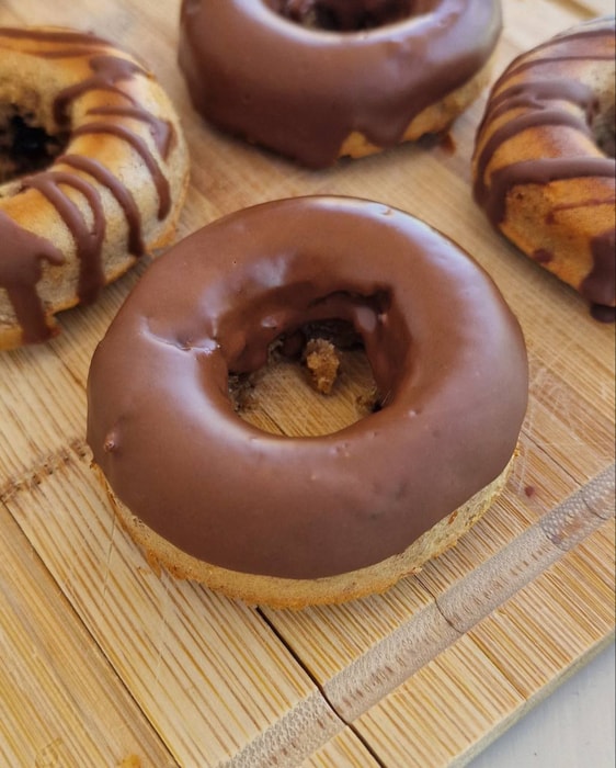 Banana Bread Donuts