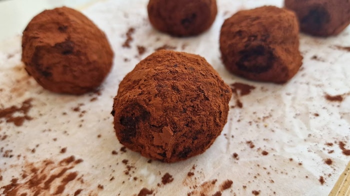 Black Bean Chocolate Truffles