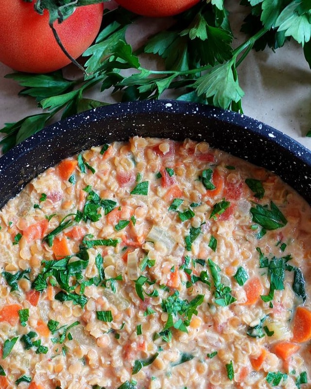 Creamy Red Lentil Stew