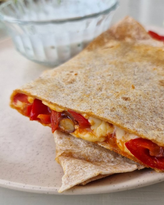 Easy Vegetarian Quesadilla