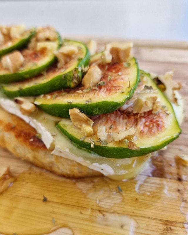 Fig and Brie Bruschetta