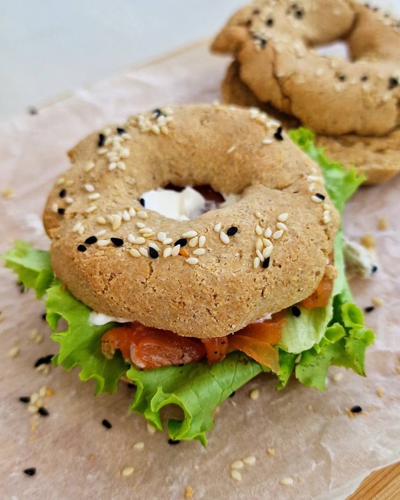 Healthy Oat Bagels