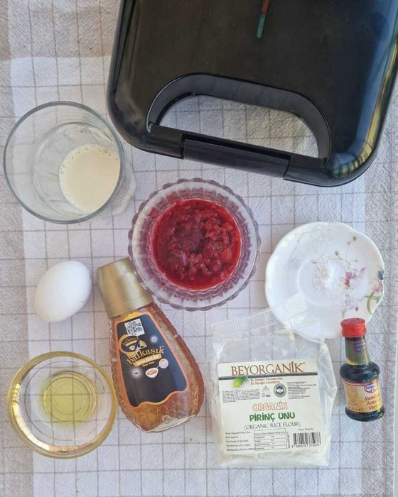 Raspberry Waffles (Gluten-free) Recipe | The Woodlands TX Chef