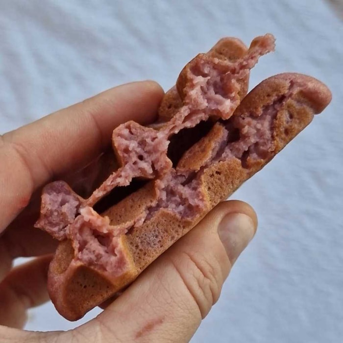 Raspberry Waffles (Gluten-free) Recipe | The Woodlands TX Chef