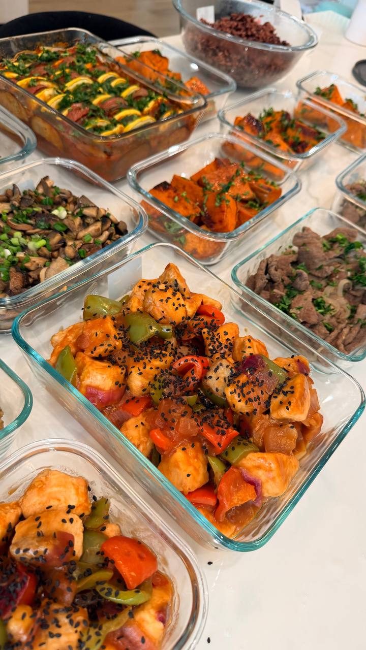 table filled with a variety of dishes