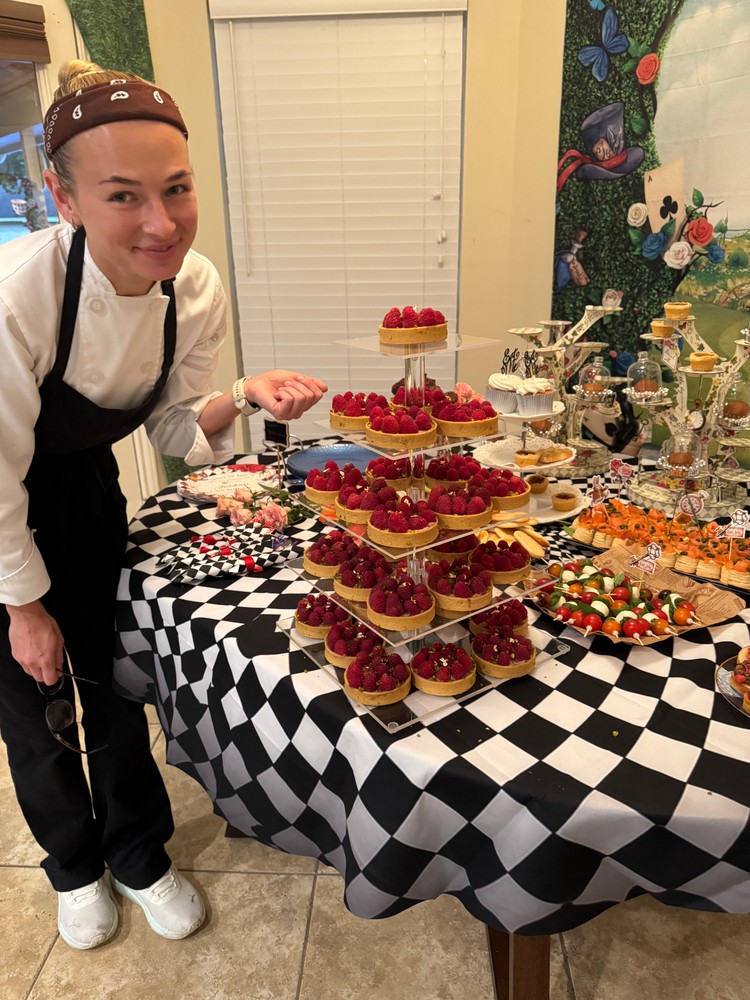 Birthday Party: Guests Enjoying Dinner