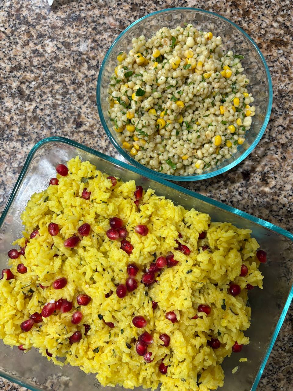 Weekly menu dish