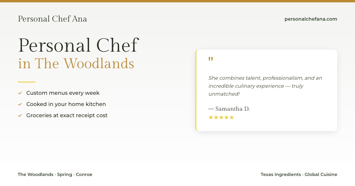 Personal Chef Ana